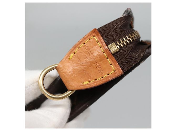 Bucket LOUIS VUITTON Monogramma Secchiello PM Pochette Accessorio LV Auth 137064 - vista 8