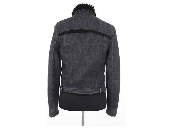 The Kooples Chaqueta de algodón negra Negro - vista 4