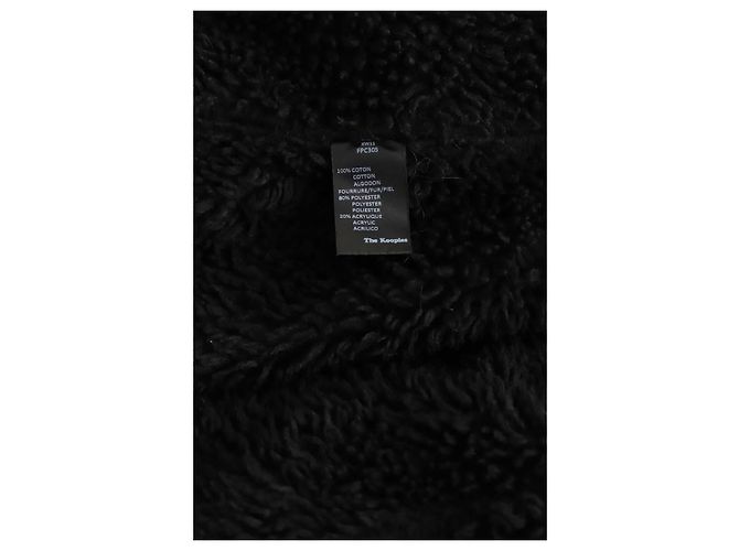 The Kooples Chaqueta de algodón negra Negro - vista 6