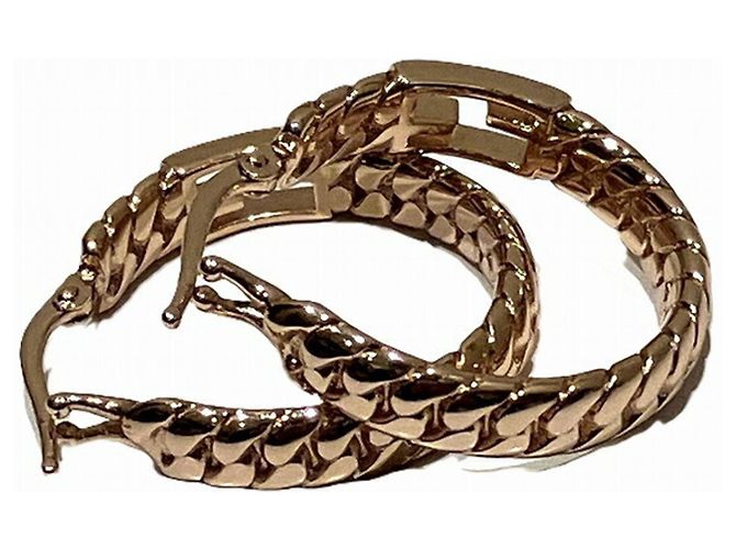 Orecchini a cerchio Fendi Baguette 8AG992 - vista 5