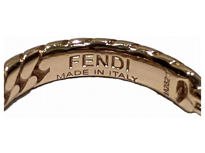 Orecchini a cerchio Fendi Baguette 8AG992 - vista 7