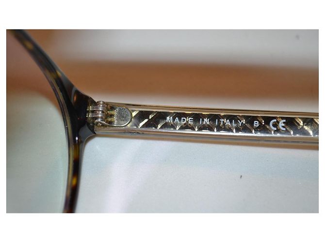 Gafas Chanel 3401 Marrones y Doradas Castaño Dorado - vista 6