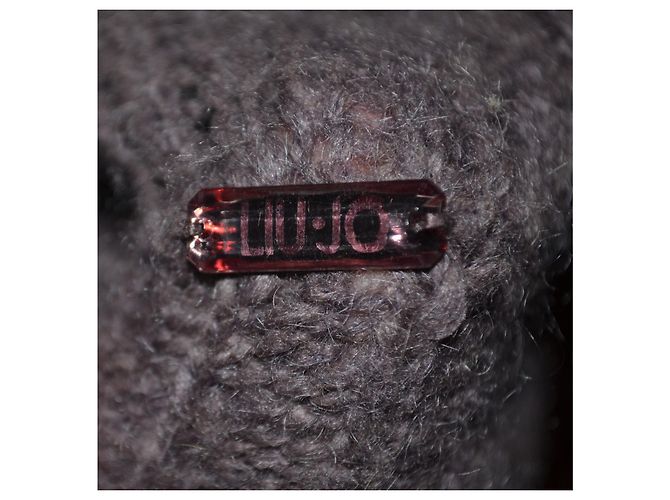 Liu.Jo Mini Kleid Dunkelviolett Wollmischung - Ansicht 3