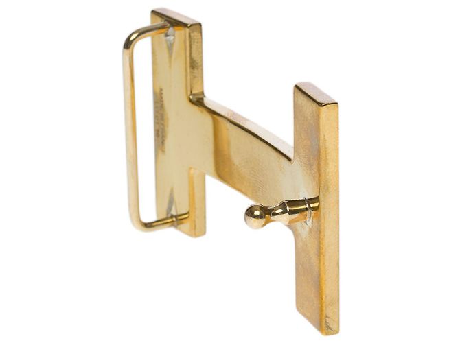 Hermès HERMES Accessory Single Buckle / Red Metal Belt Buckle - 102846 - view 4