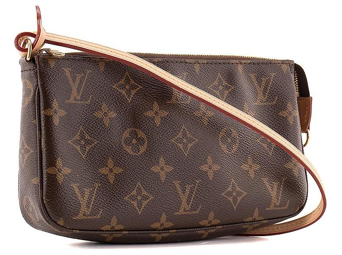 LOUIS VUITTON - Pochette Accessoires Louis Vuitton aus beschichtetem Monogramm-Canvas - Ansicht 2