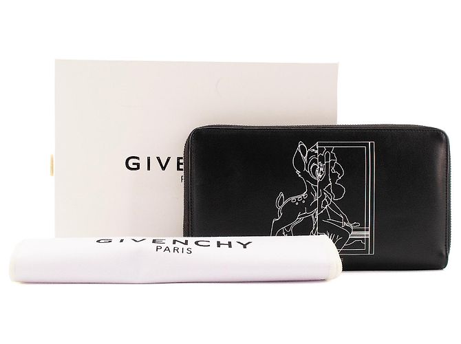 GIVENCHY - Cartera Bambi GM Givenchy en cuero liso negro - vista 9