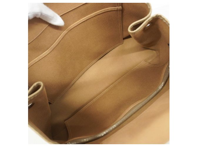 Cabag Borsa Tote Elan PM di Hermès Beige - vista 4