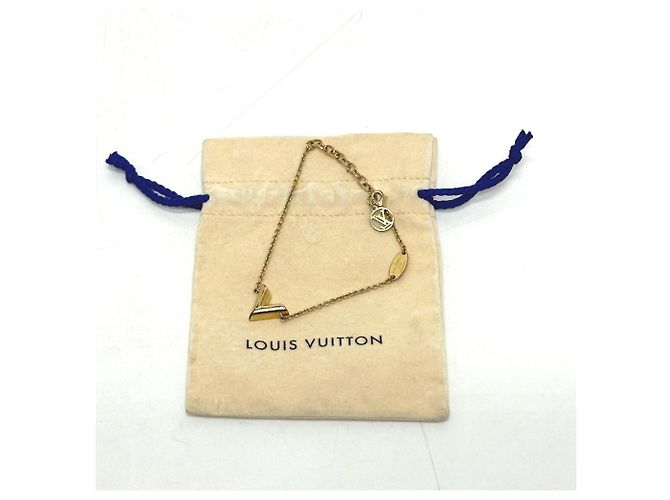 Louis Vuitton Gold Charm Bracelet Golden - view 11