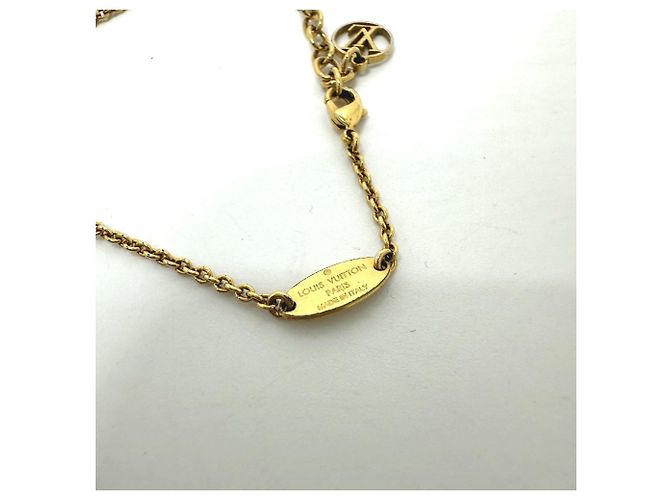Louis Vuitton Gold Charm Bracelet Golden - view 6
