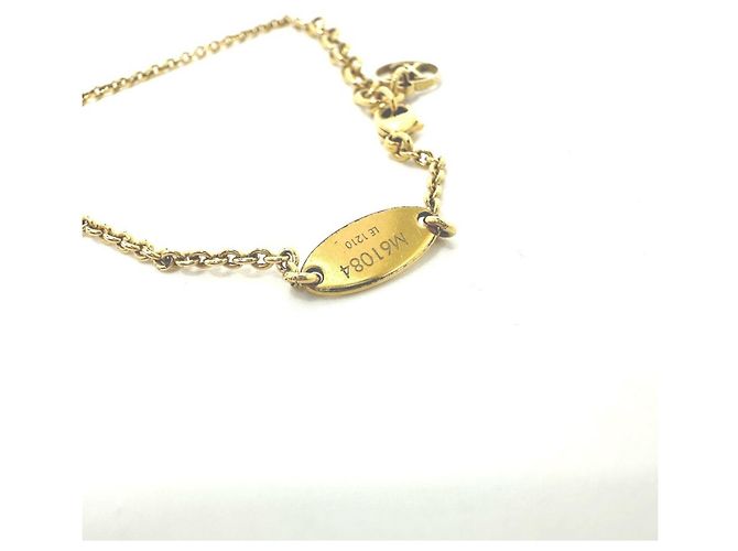 Louis Vuitton Gold Charm Bracelet Golden - view 7