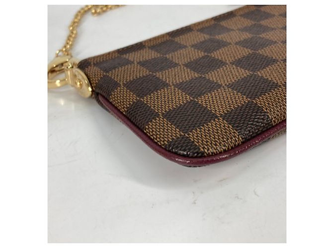 Louis Vuitton Damier Pochette Mila MM Accessory Pouch Brown Damier ebene - view 11
