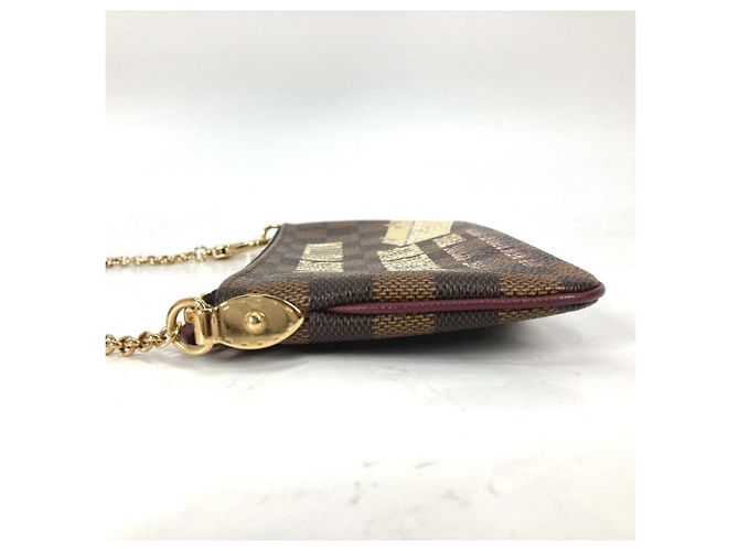 Louis Vuitton Damier Pochette Mila MM Accessory Pouch Brown Damier ebene - view 3