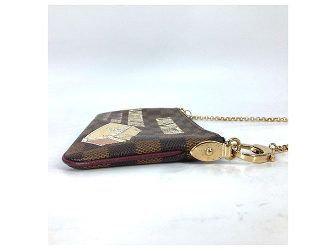 Louis Vuitton Damier Pochette Mila MM Accessory Pouch Brown Damier ebene - view 4