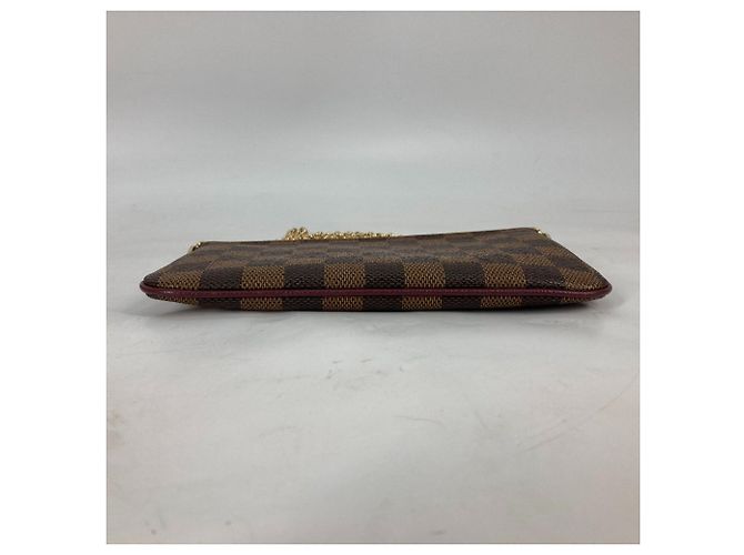 Louis Vuitton Damier Pochette Mila MM Accessory Pouch Brown Damier ebene - view 9