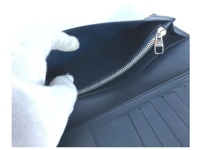 Louis Vuitton Ombre Langbörse Marineblau - Ansicht 8