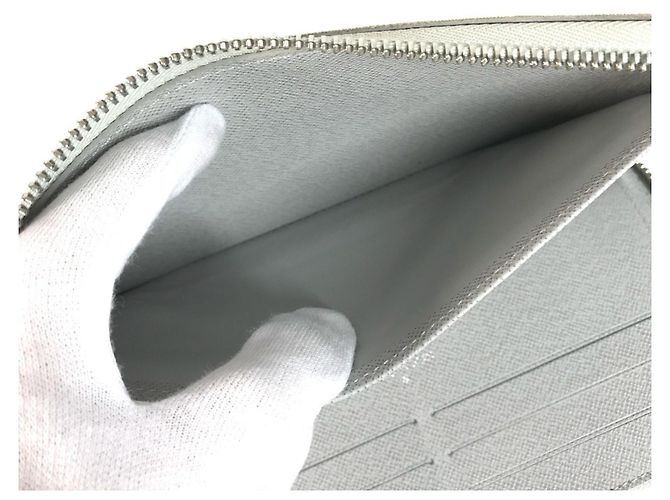 Cartera larga Zippy Organizer Monogram Louis Vuitton Blanco Monograma - vista 12