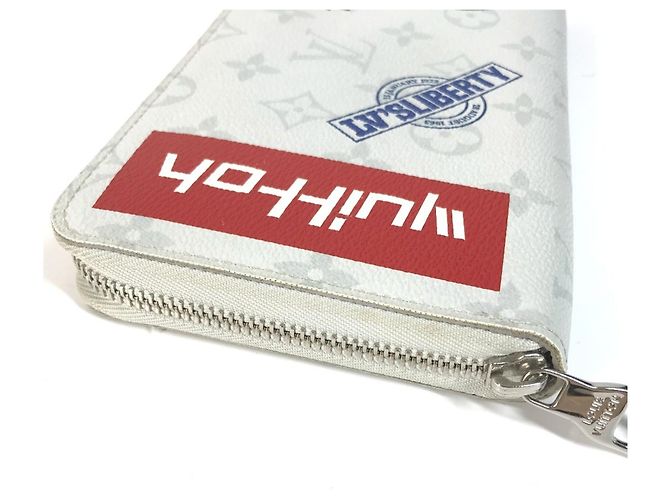 Cartera larga Zippy Organizer Monogram Louis Vuitton Blanco Monograma - vista 3