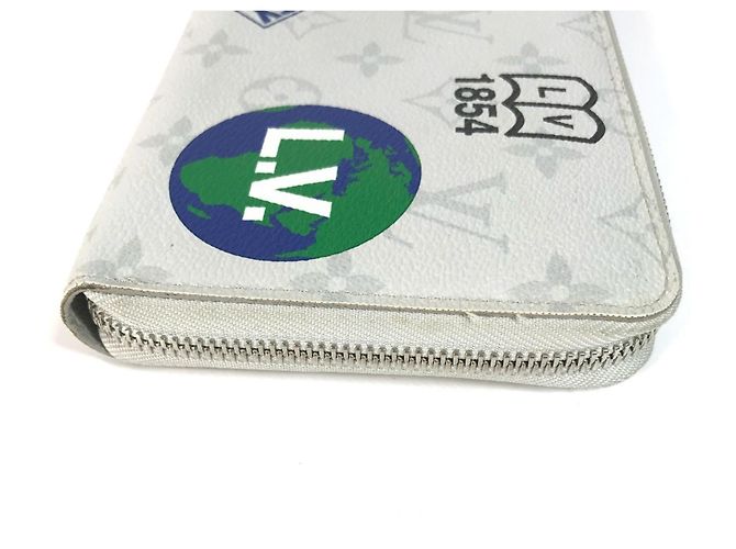 Cartera larga Zippy Organizer Monogram Louis Vuitton Blanco Monograma - vista 5