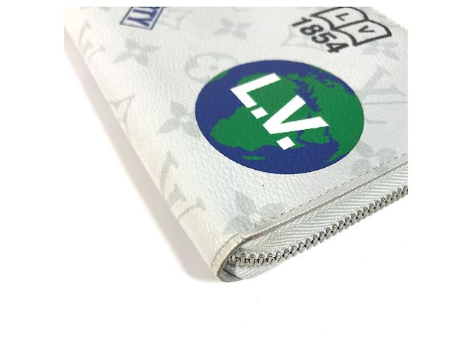 Cartera larga Zippy Organizer Monogram Louis Vuitton Blanco Monograma - vista 6