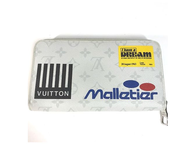 Cartera larga Zippy Organizer Monogram Louis Vuitton Blanco Monograma - vista 7