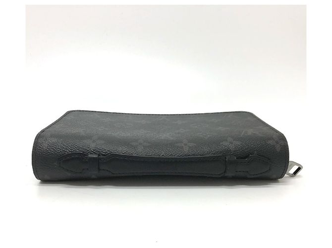 Louis Vuitton Monogram Eclipse Zippy XL Long Wallet Black - view 4