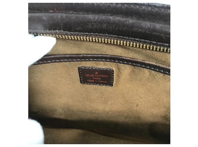 Borsa Saint Louis Second Damier Louis Vuitton Marrone Damier ebene - vista 15