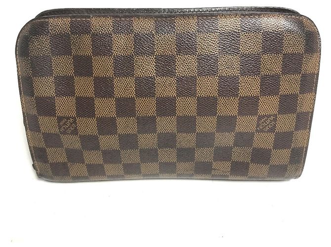 Borsa Saint Louis Second Damier Louis Vuitton Marrone Damier ebene - vista 2