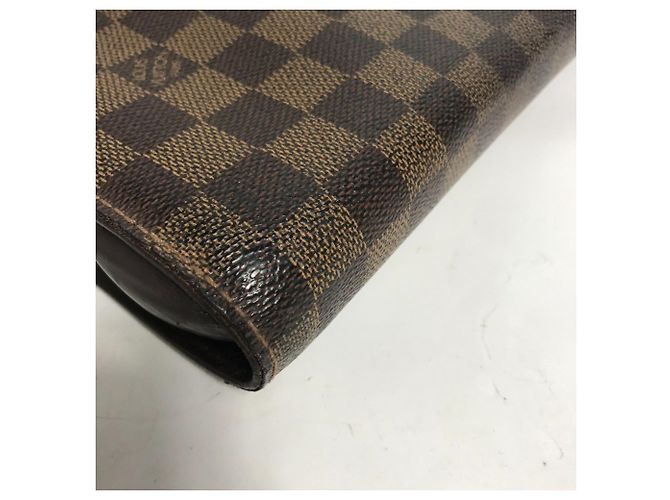 Borsa Saint Louis Second Damier Louis Vuitton Marrone Damier ebene - vista 6