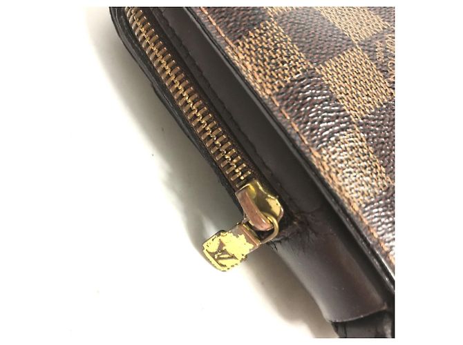 Borsa Saint Louis Second Damier Louis Vuitton Marrone Damier ebene - vista 9