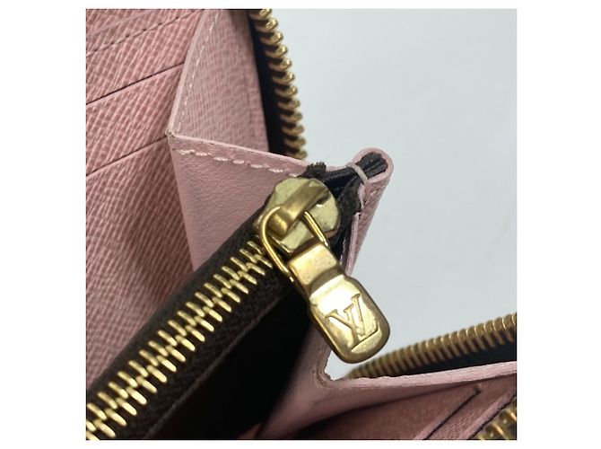 Portafoglio Lungo Clemence Monogramma Louis Vuitton Rosa - vista 10