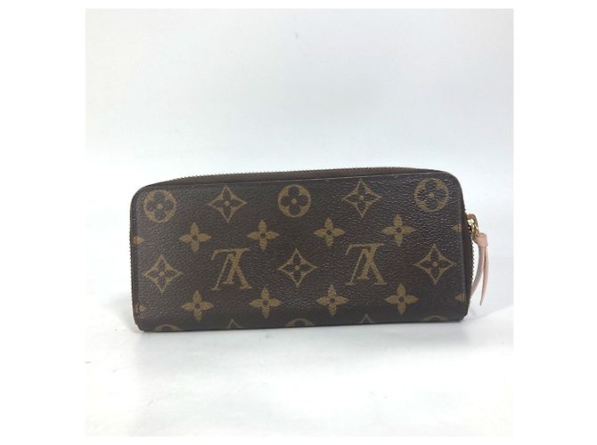 Portafoglio Lungo Clemence Monogramma Louis Vuitton Rosa - vista 2