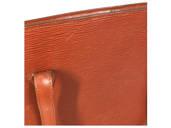 Borsa a Spalla Lussac in Pelle Epi M52283 di Louis Vuitton Marrone - vista 9