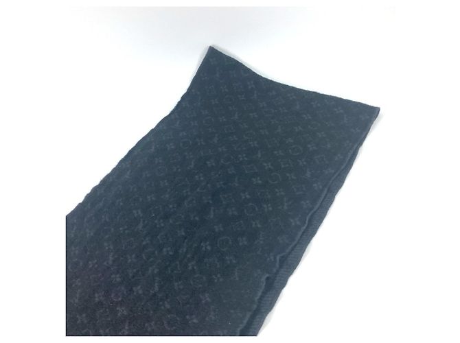 Stola in lana Monogram Louis Vuitton Nero - vista 3