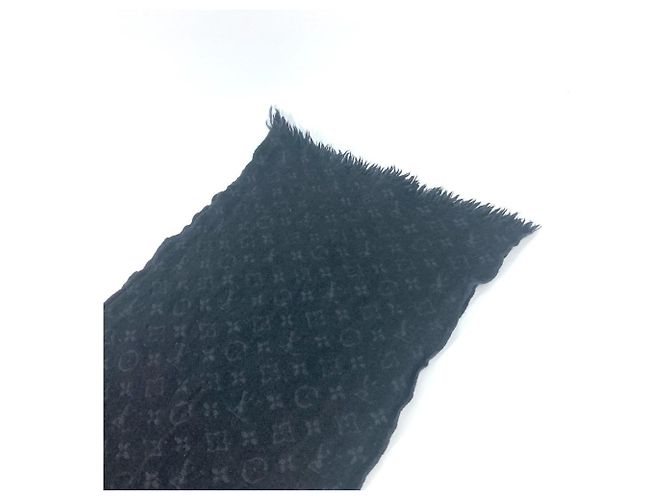 Stola in lana Monogram Louis Vuitton Nero - vista 5