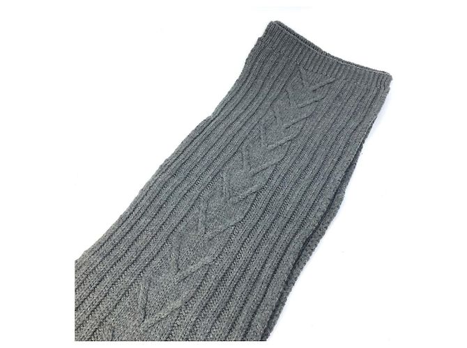 Grau Wollschal von Louis Vuitton Braun - Ansicht 6