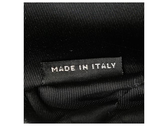 Marsupio in nylon e pelle nera Prada Nero - vista 10