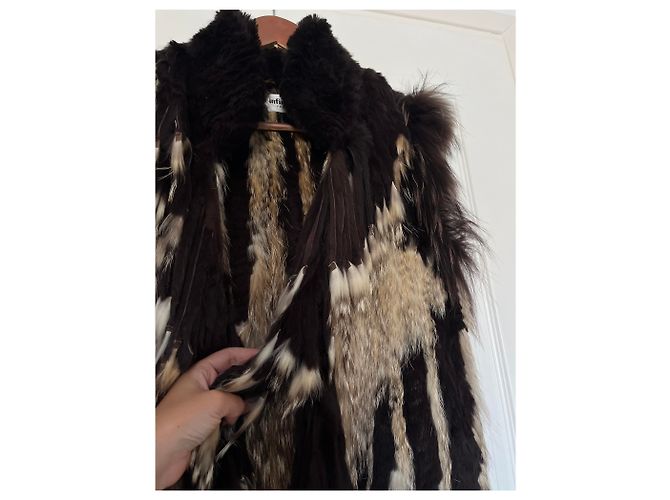 Autre Marque Sleeveless genuine fur vest – Infinitif Paris - view 3