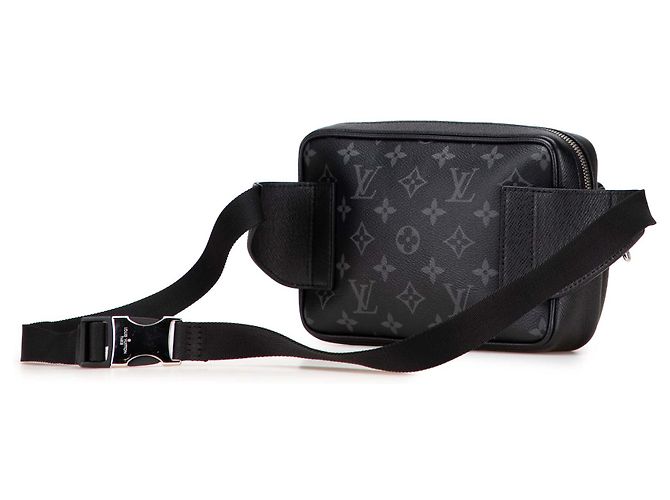 Bumbag exterior Monogram Eclipse negro Louis Vuitton - vista 2
