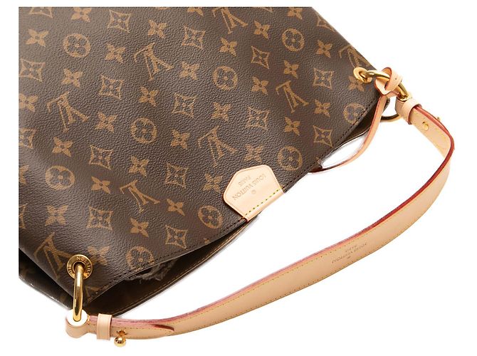 Louis Vuitton Borsa Graceful PM Monogram Marrone - vista 10