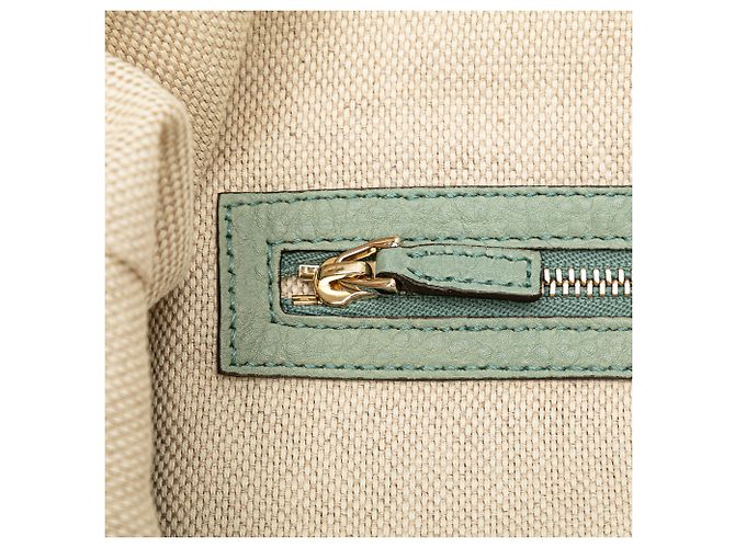 Borsa a spalla in pelle blu Soho con catena Gucci Blu chiaro - vista 7