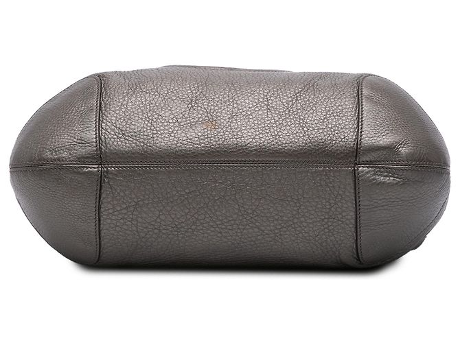 Borsa a Spalla Soho in Pelle Metallizzata Argento di Gucci - vista 3