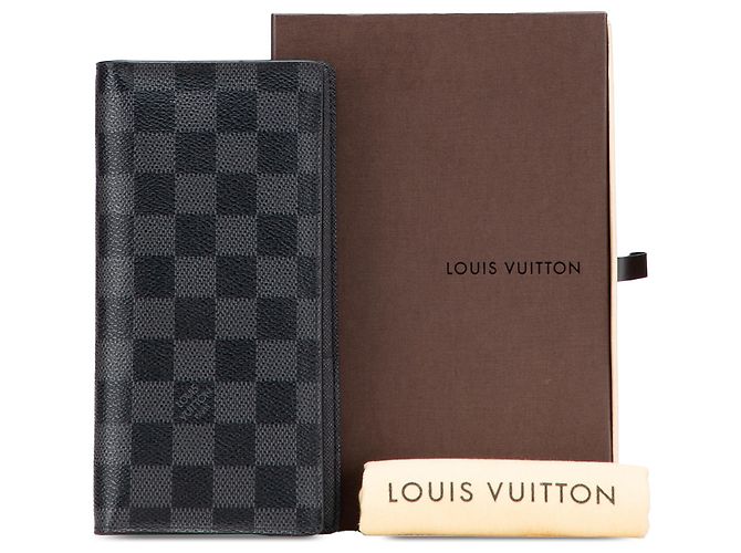 Cartera Brazza Damier Graphite Negra Louis Vuitton Negro - vista 11
