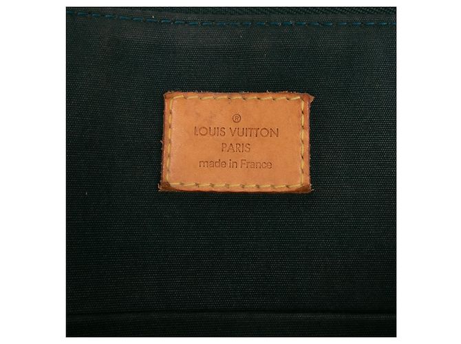 Louis Vuitton Monogram Vernis Bellevue GM Verde Verde scuro - vista 5