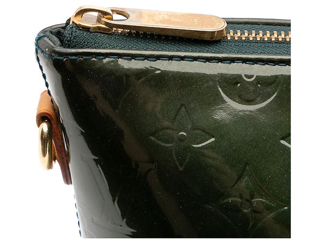 Louis Vuitton Monogram Vernis Bellevue GM Verde Verde scuro - vista 6