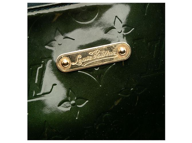 Louis Vuitton Monogram Vernis Bellevue GM Verde Verde scuro - vista 7