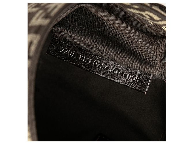 Borsa a tracolla in tela Zucchino marrone Fendi Marrone scuro - vista 6