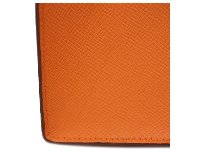 Borsa Hermès Kelly 28 in pelle mango - vista 12