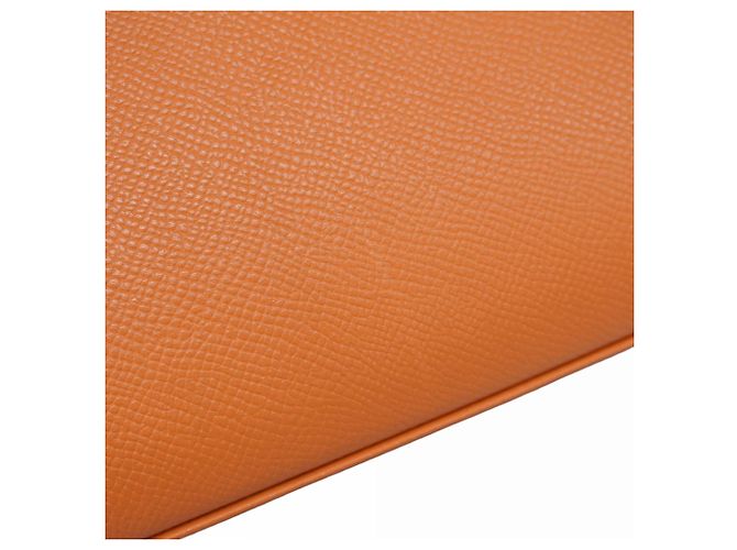 Borsa Hermès Kelly 28 in pelle mango - vista 13