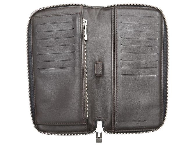 Louis Vuitton Damier Geant Long Wallet Black - view 6