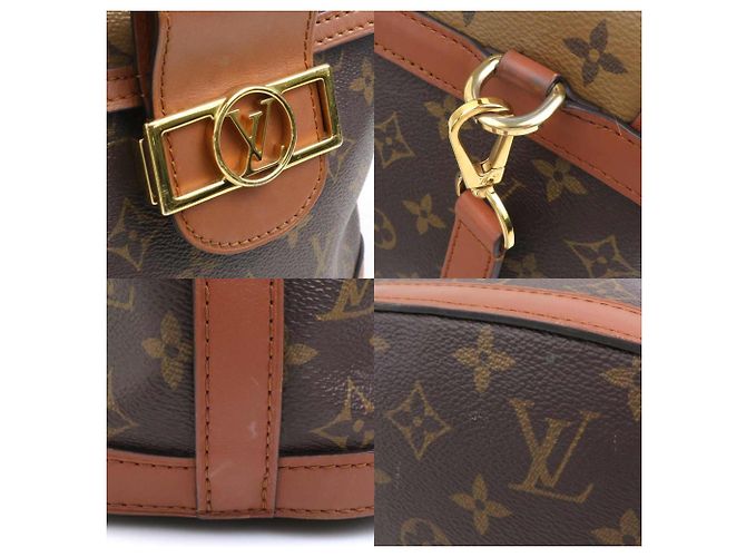 Louis Vuitton Monogram Reverse Dauphine Rucksack Braun Monogramm - Ansicht 4
